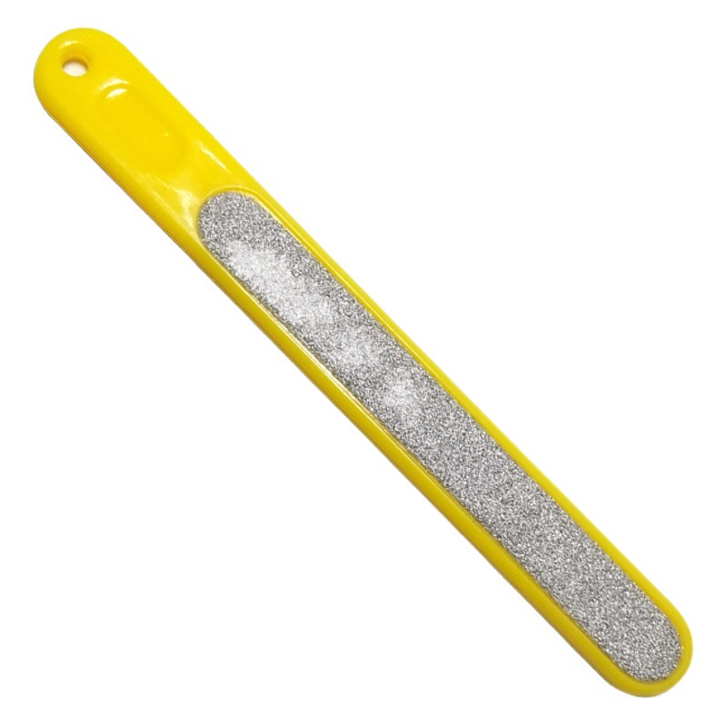 Factory direct plastic nail file nail tools single-sided sandblasting rubbing strip household manicure scrub strip manicure file