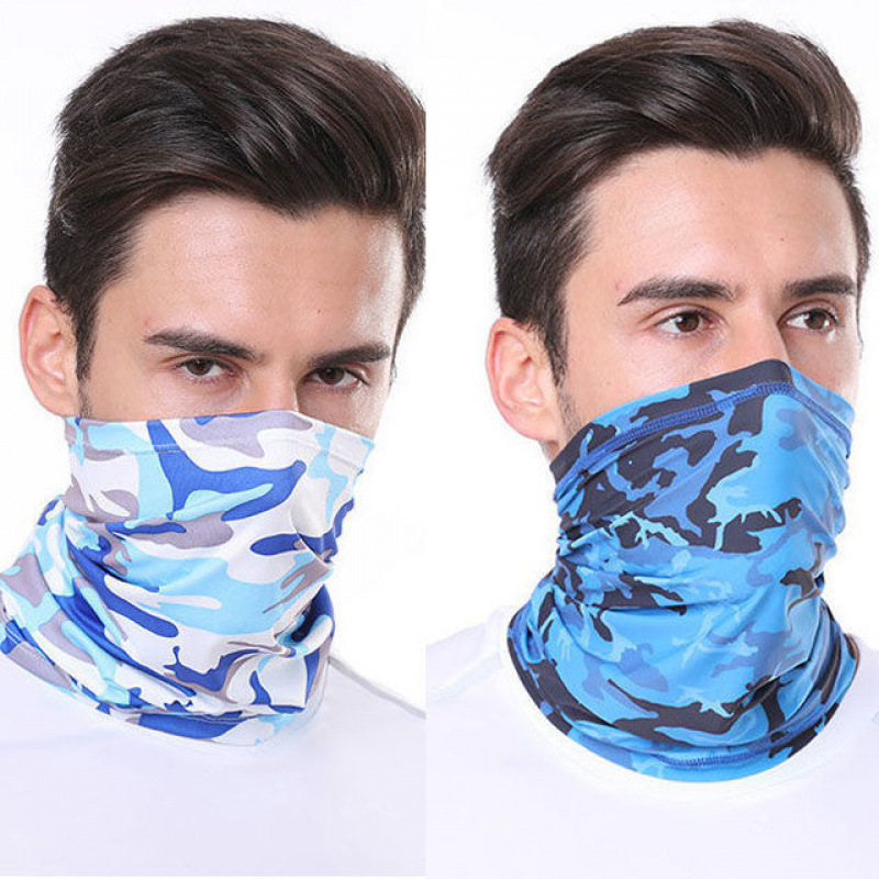 Hielo seda turbante mágico de verano deportivo al aire libre para hombres y mujeres cuello pañuelo de bicicleta máscara de pesca cuello delgado comercio exterior