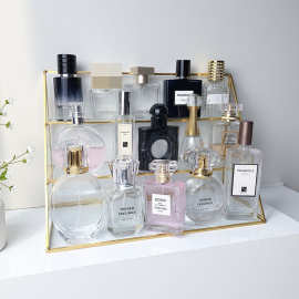 现货批发透明玻璃香水瓶30ml50ml香氛分装瓶带泵头空瓶