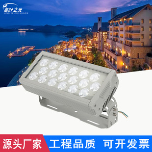Exterior wall spotlight led outdoor waterproof flood light wall washing light tree light outdoor landscaping landscape projection light
