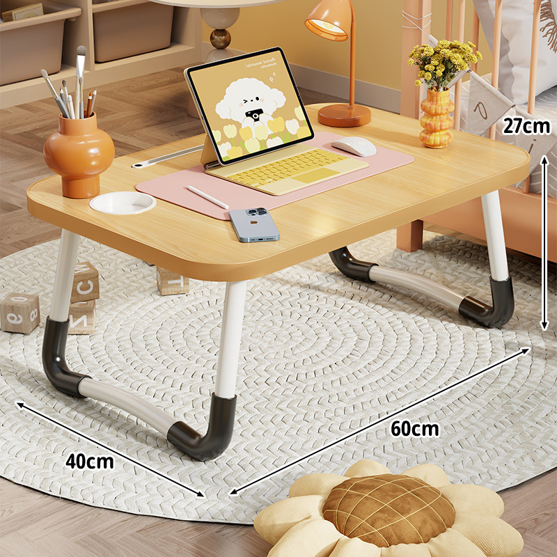 Mesa Plegable para Cama, Multifuncional, para Dormitorio y Estudiantes