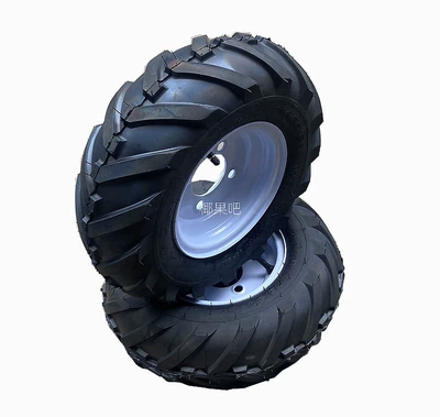 Motorcycle wheel hub Kart, Beach Vehicle, Farm - one-tire-with-golf-hub