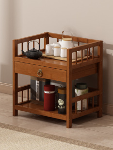 Tea Table Small Coffee Table Household Tea Table Tea Table Side Cabinet Tea Cabinet Rack Storage Rack Tea Tea Tea Set Storage Rack J ^