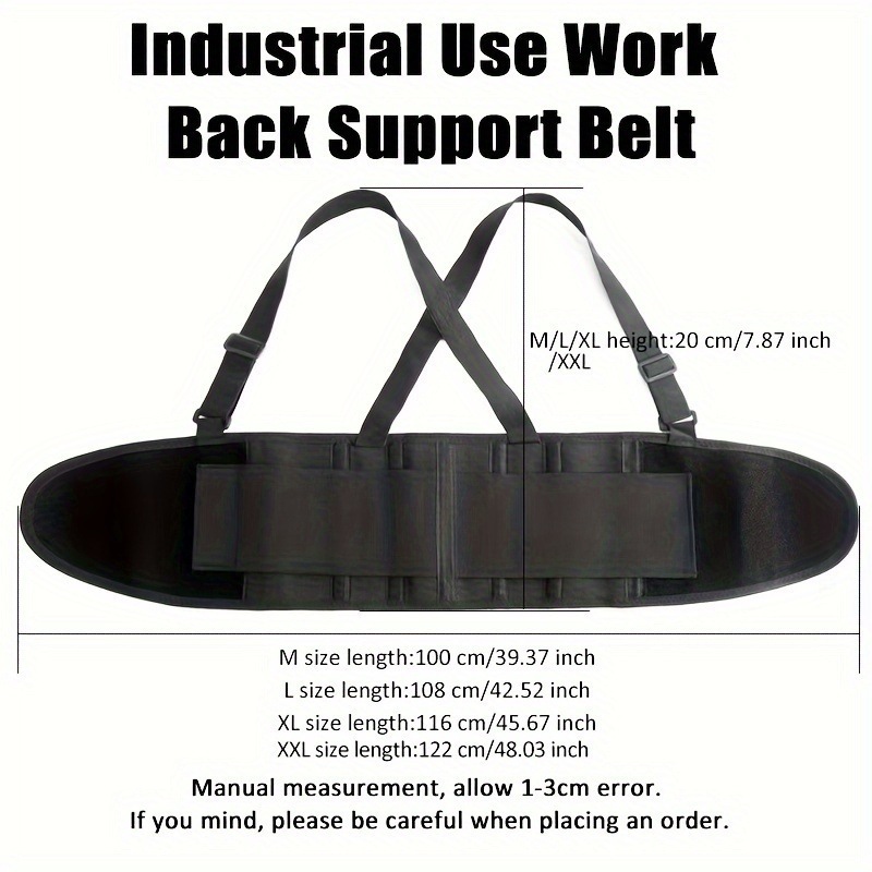 Cinturón Corrector de Postura Lumbar de Poliéster para Deportes al Aire Libre y Fitness