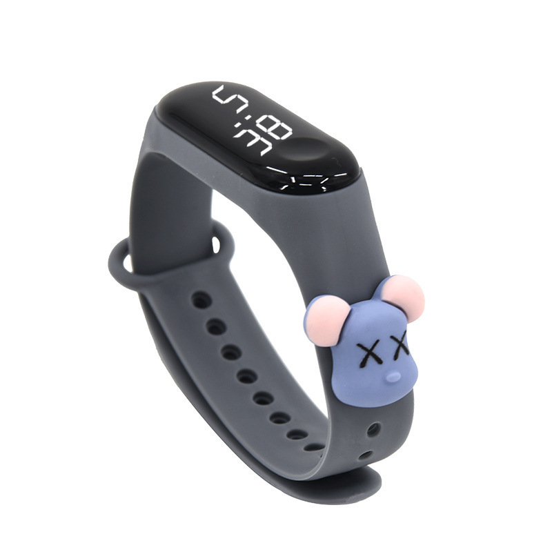 Muñecas de dibujos animados al por mayor relojes de niños impermeables LED pulseras táctiles para niños y niñas regalos de pulseras deportivas