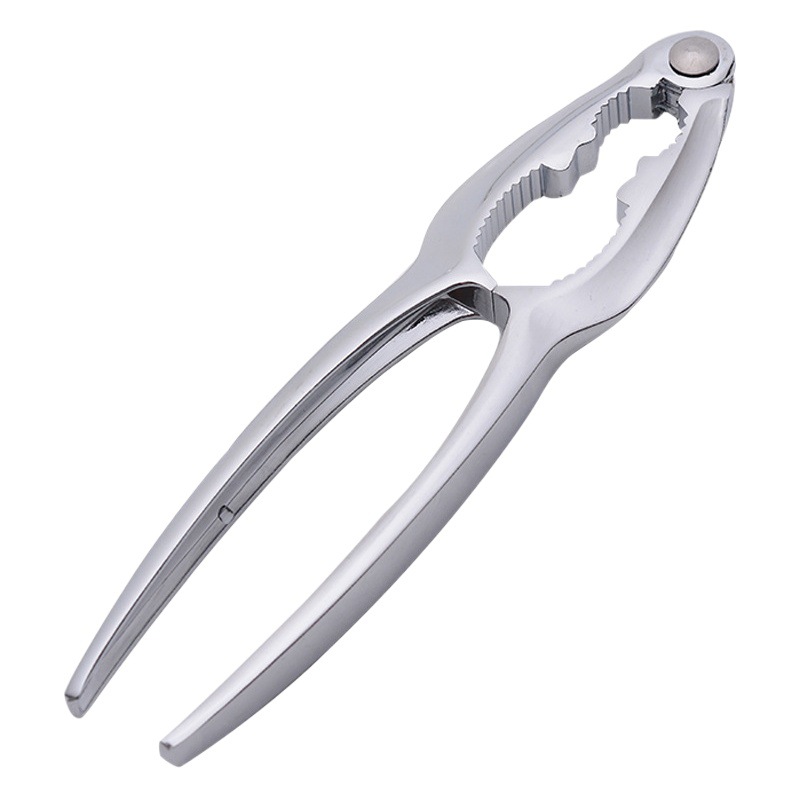 Walnut Cracker Zinc Alloy Multifunctional Walnut Pliers in Stock Durable Shell Opener Nut Cracker Tool