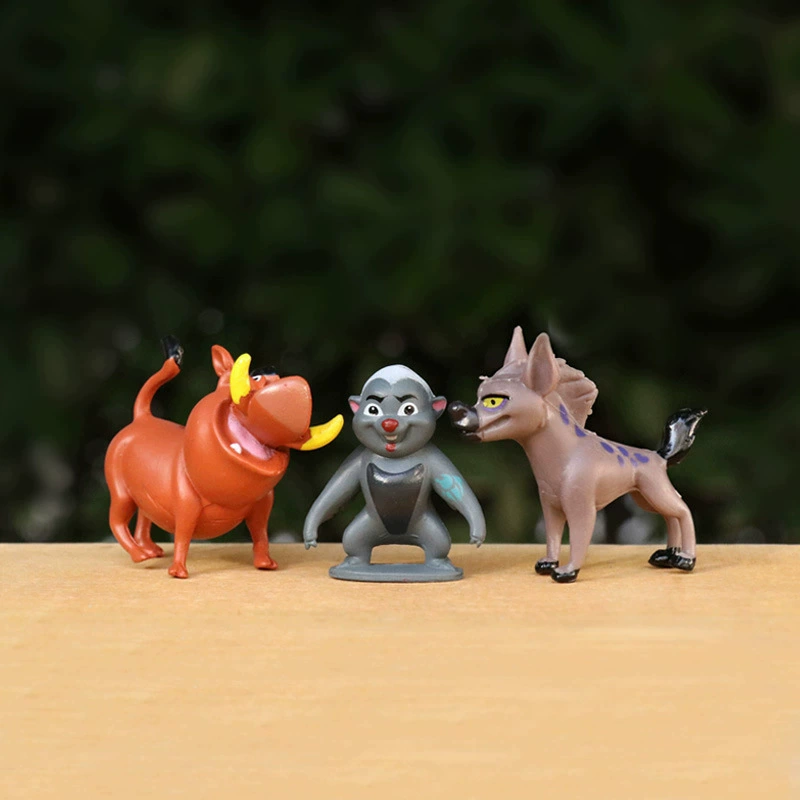 Минифигура, игрушка, маленькая милая кукла, лев, милые животные