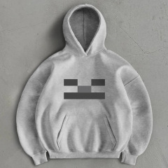 Hooded sweatshirt跨境2025新款青年男款秋季宽松街潮连帽衫卫衣