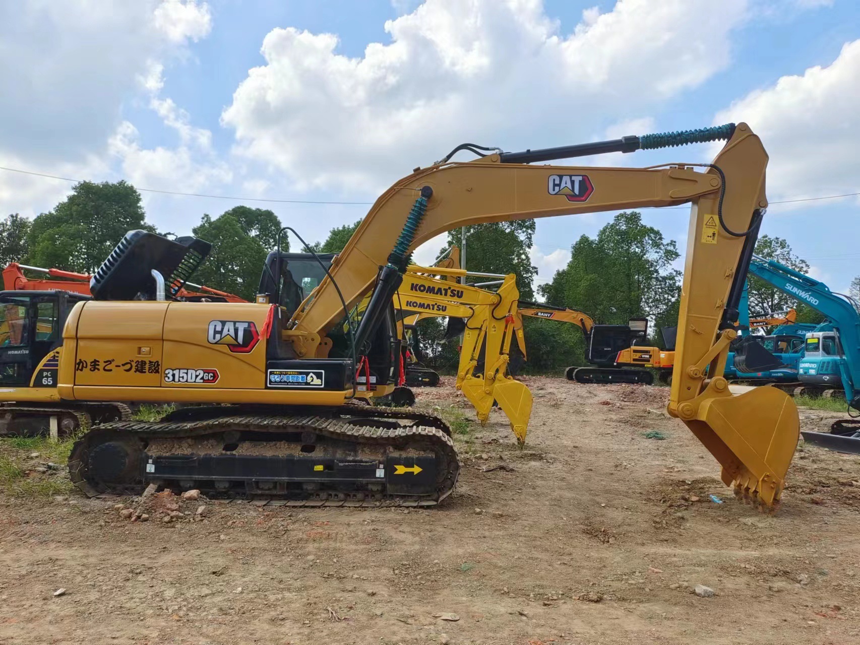 Exportación en el extranjero Carter 312D excavadora Komatsu 130 Shengang 135 VOV140 Doosan 150 gran excavadora