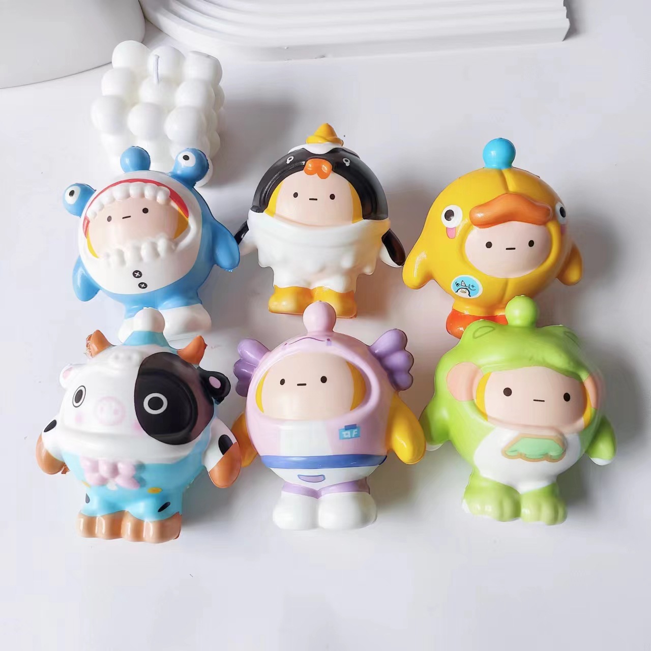 Nueva pU de rebote lento lindo huevo de descompresión pellizcando música juguete de ventilación muñeca de regalo de alto rebote para niños image 7