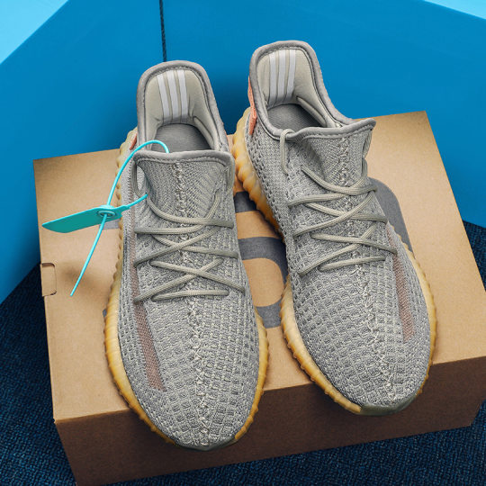 Coconut shoes 350 earth brown men and women black stars genuine goods 2025 new Putian running breathable sports shoes
