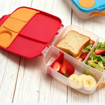 帮多-跨境澳洲儿童饭盒便当盒饭盒塑料午餐盒学生餐具微波炉盒b.b