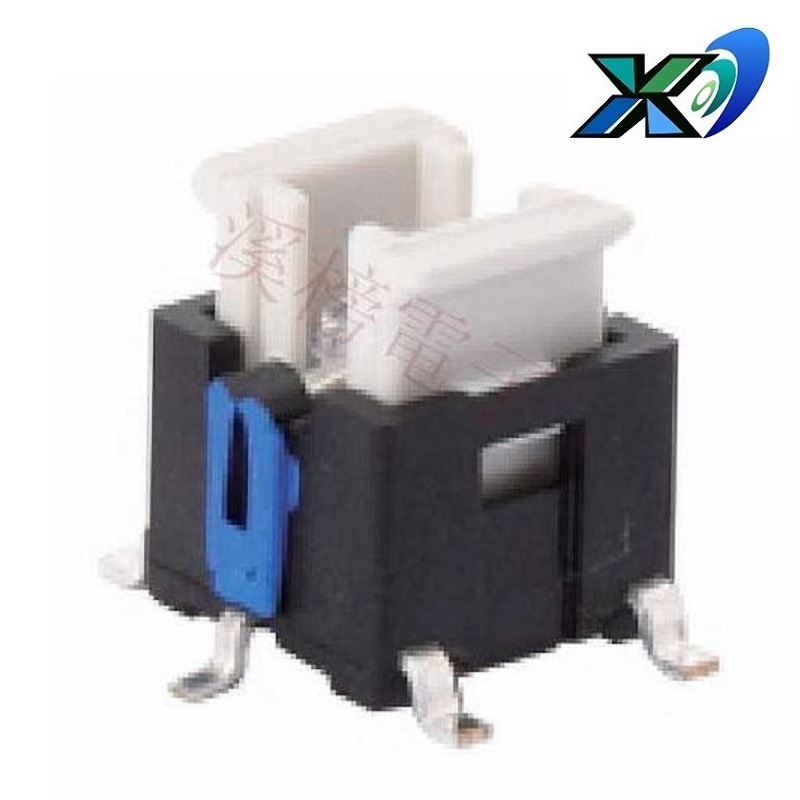 带灯贴片开关立式  贴片轻触开关带灯立式 迷你贴片按钮开关带灯