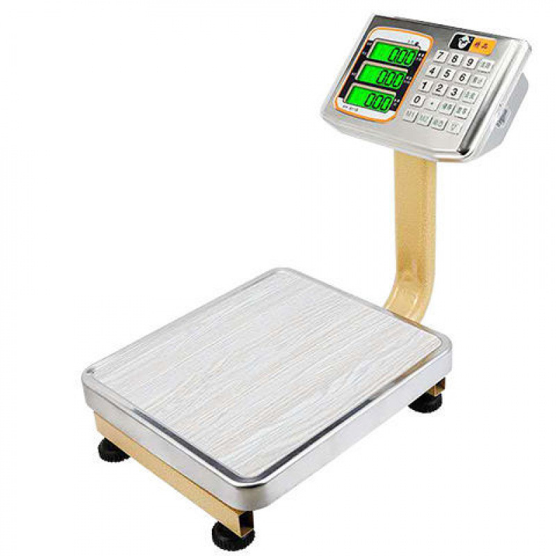 Báscula electrónica Dahongying 60kg Báscula de plataforma pequeña comercial 50 kg Báscula electrónica que vende verduras, escala de precios de carga doméstica