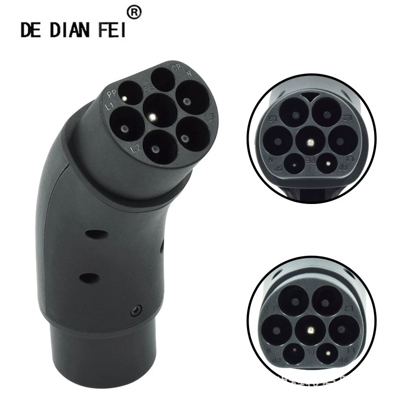 Адаптер для зарядки электромобилей: переходник с европейского стандарта на национальный, универсальный преобразователь переменного тока, адаптер для Tesla