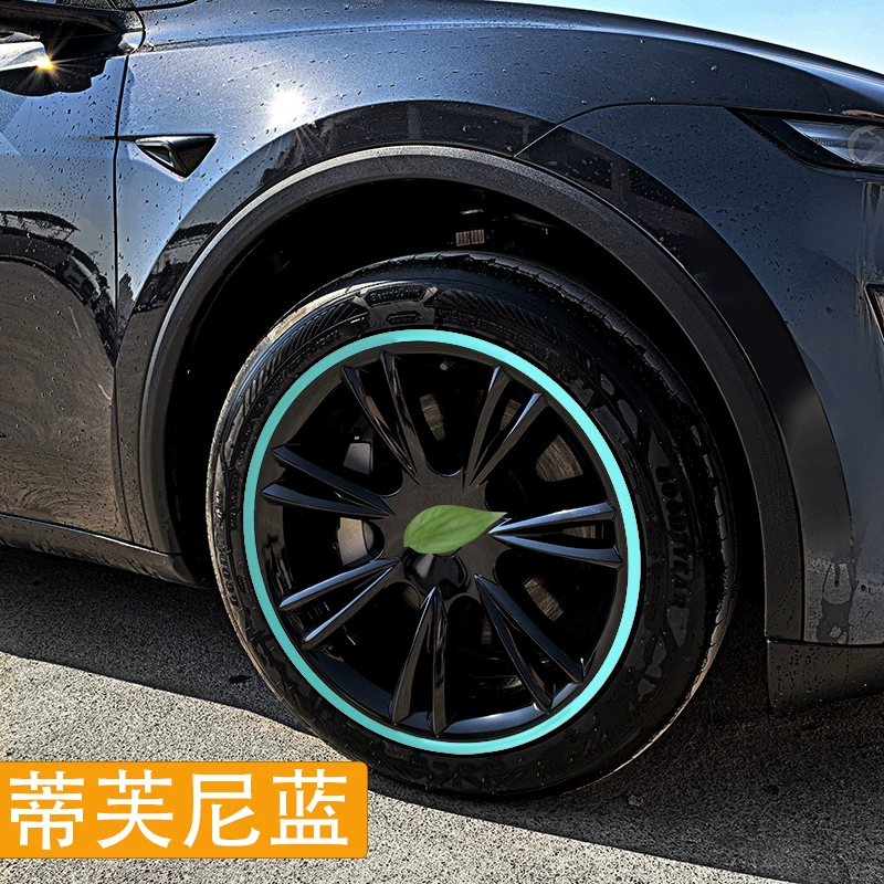 Tesla, hub, wheel, trend modified protective cover, new version, 1819 inch, collision protection