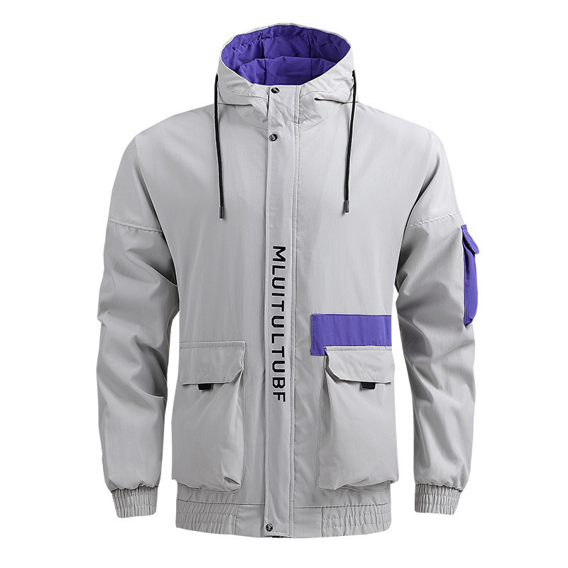 Nueva primavera y otoño chaqueta de hombre de otoño moda coreana delgada chaqueta deportiva casual para hombre