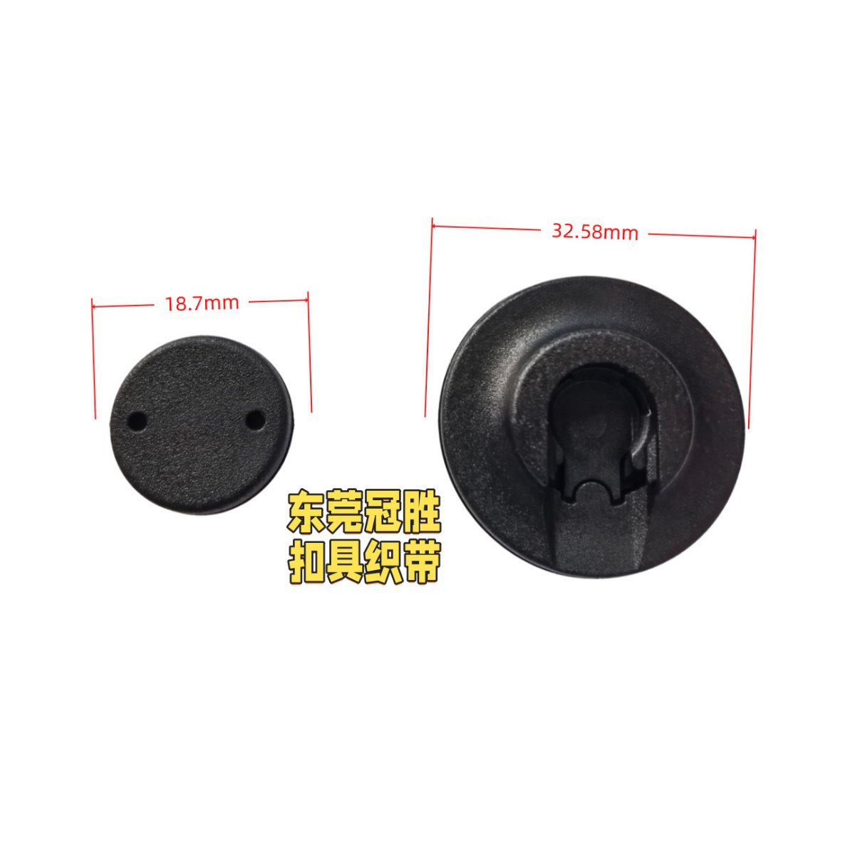 New backpack with round strong magnetic clasp, outdoor products, tent and clothing magnetic clasp, wholesale