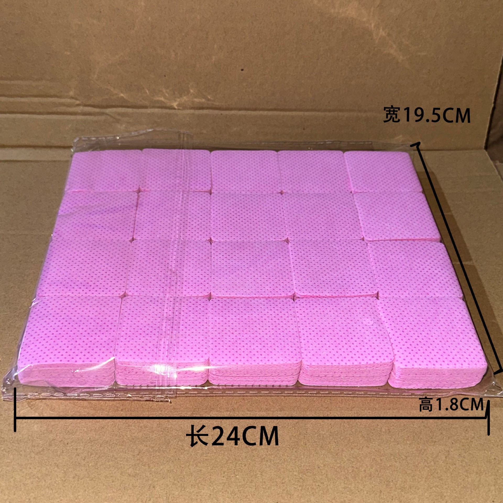 Almohadillas de limpieza mágicas para uñas y pestañas, desmaquillantes, suministro al por mayor