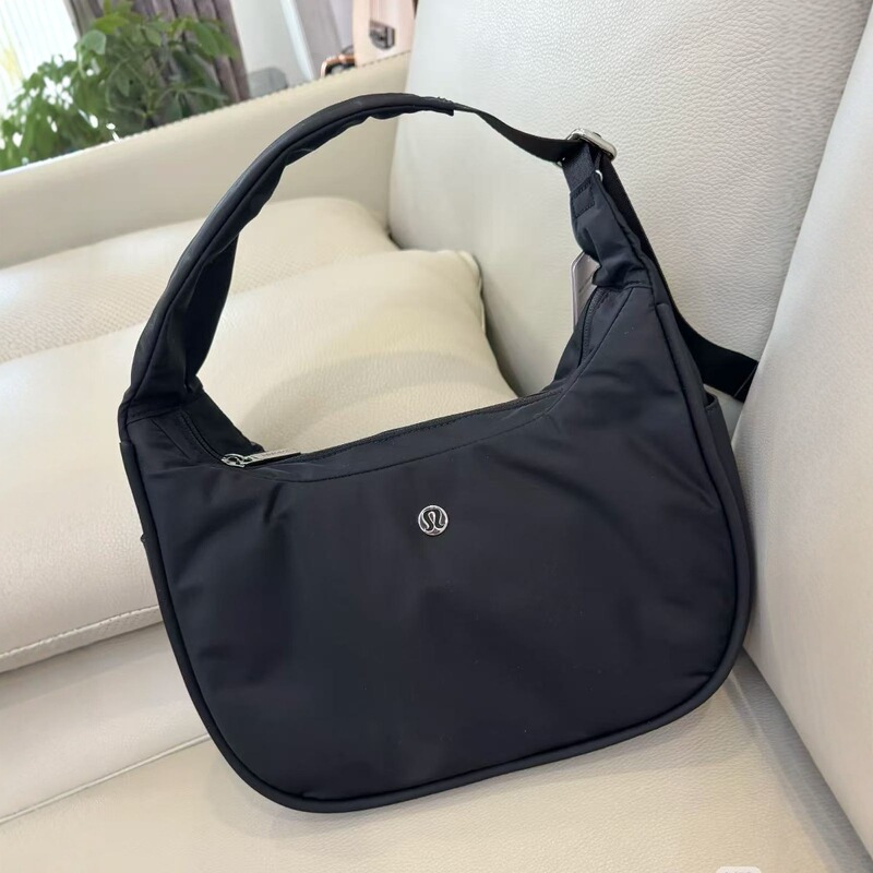 Lulu Underarm Women's Bag, Lulu Bag, Yoga Sports Bag, 2024 Shoulder Bag, Handbag, Dumpling Bag, Simple and Versatile