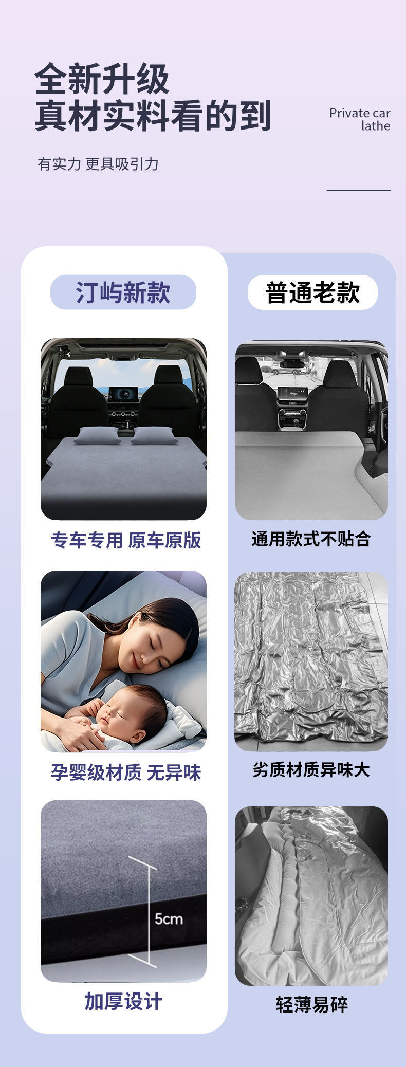 Suitable for Honda Crv Car Mattress Inflatable Trunk Rear Seat 24-Model Car Sleeping Tool Converted to Bed