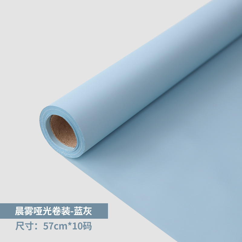 Mañana niebla papel mate Qixi engrosada flor papel de embalaje ramo papel de embalaje papel esmerilado rollo de papel coreano paquete de papel al por mayor