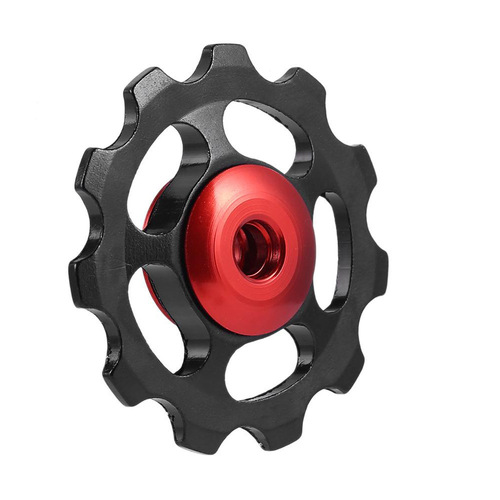 Mountain bike rear derailleur guide wheel, aluminum mountain bike derailleur hub, 11 teeth cycling equipment