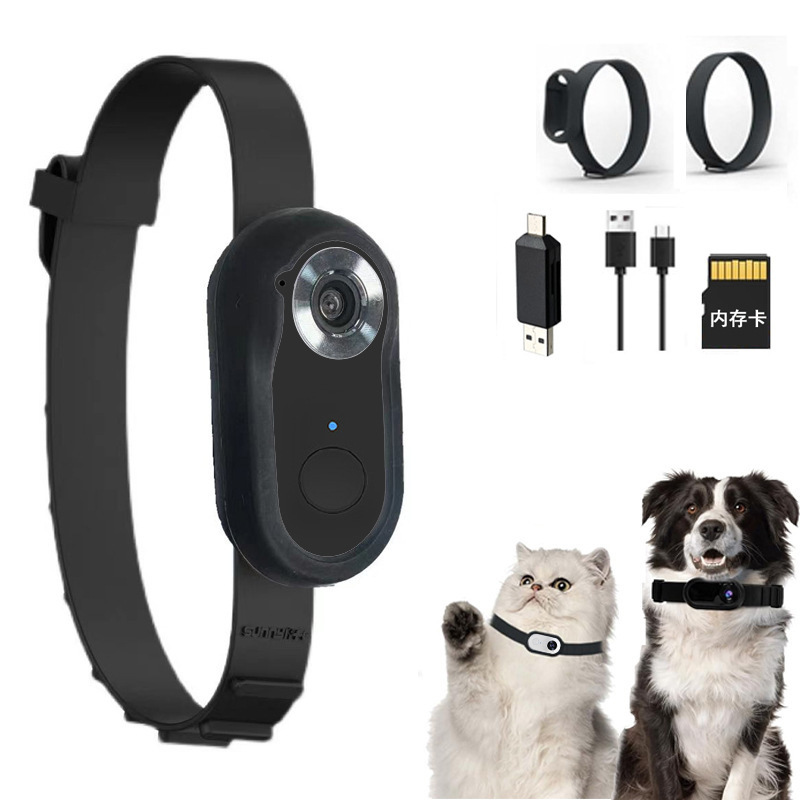 新型ペット用親指カメラレコーダー、動物視点カメラ、録音機能付き防振カメラ、首輪カメラ|undefined