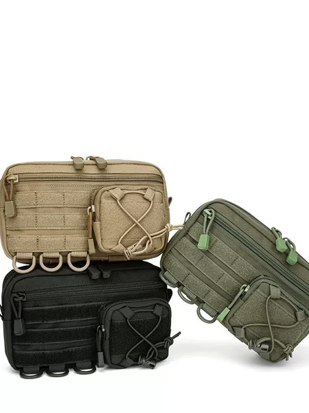 Tactical First Aid Medical Bag Wholesale Molle System Webbing Accessories Waist Bag Tool Bag Cosmetics Bag Miscellaneous Bag