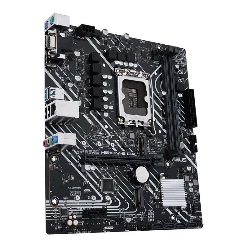 Серия Master Prime H610M-E D4 материнская плата поддерживает DDR4 (H610/LGA 1700)