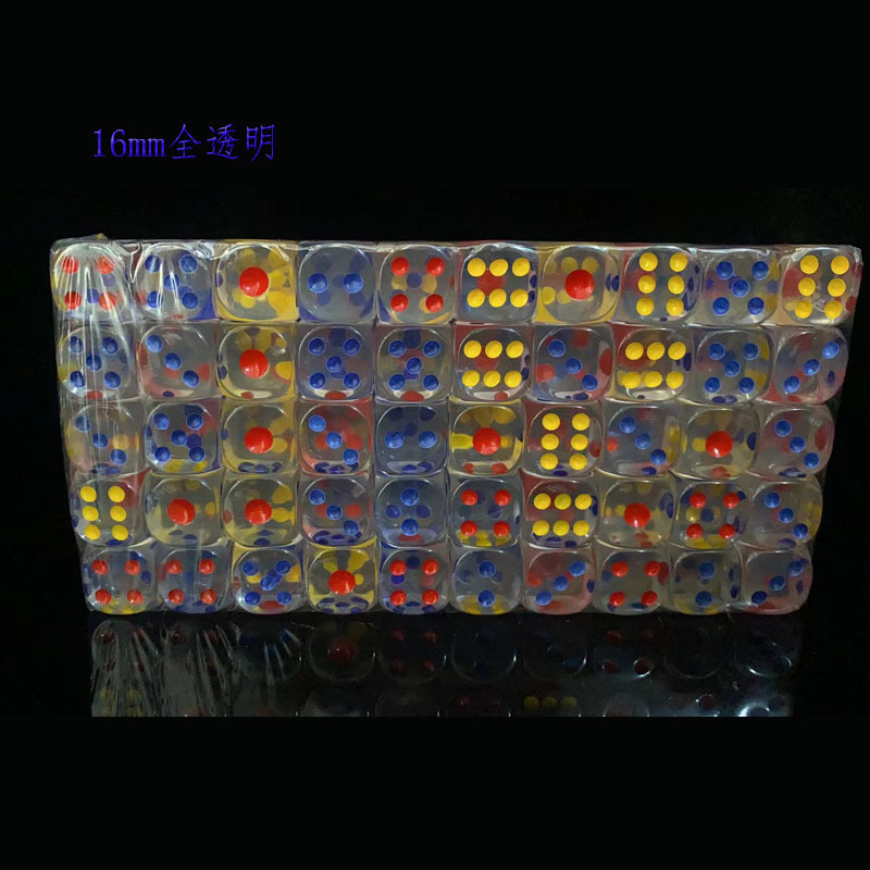 16mm 둥근 투명한 투명한