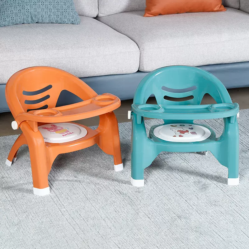 儿童宝宝餐椅家用吃饭靠背餐桌盘凳子叫叫椅小批发定制带靠背
