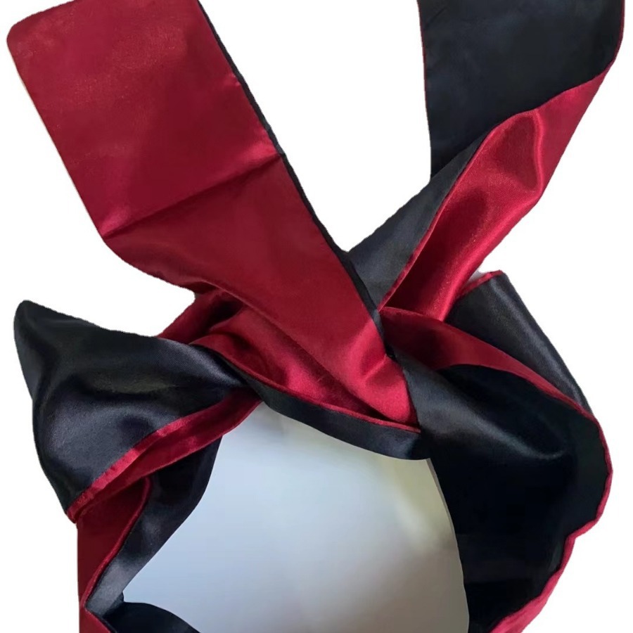 Mu Ran Adult Satin Eye Mask Wearable Alternative Toy Accessories for Men and Women Couples - Dropshipping Available