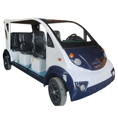 Electric patrol car property security Elektrikli qolf avtomobilləri - eight-seater-patrol-car