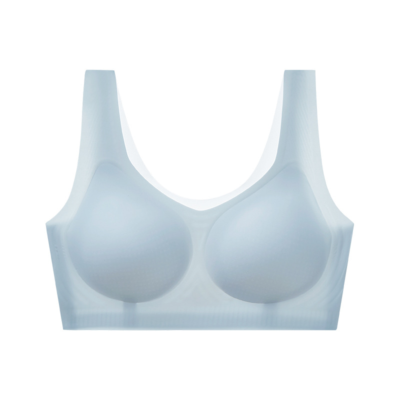 Nuevo chaleco Delgado estilo ropa interior sin costuras soporte superior cómodo push up sueño sujetador transpirable inalámbrico belleza espalda mujeres
