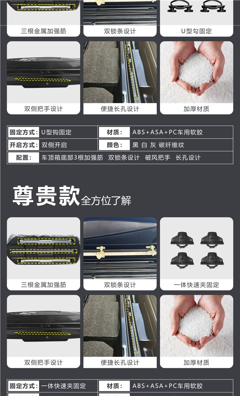 Universal Roof Box Suv Bo Yue Tiguan Aian Y Car Travel Box Rack Off-Road