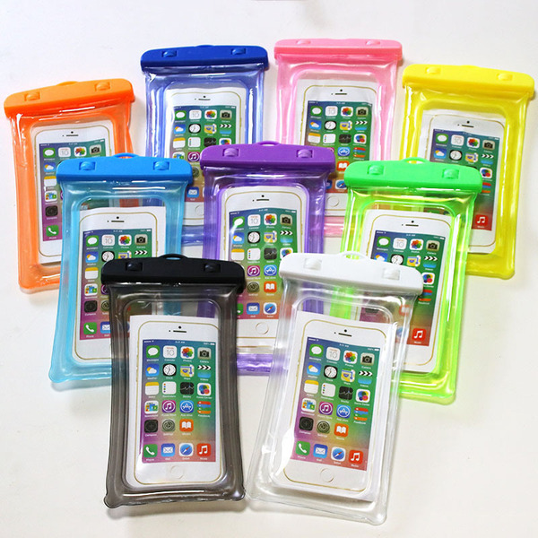 Floating Airbag Mobile Phone Waterproof Bag Touch Screen Swimming Transparent Inflatable Waterproof Mobile Phone Bag Camera Waterproof Case
