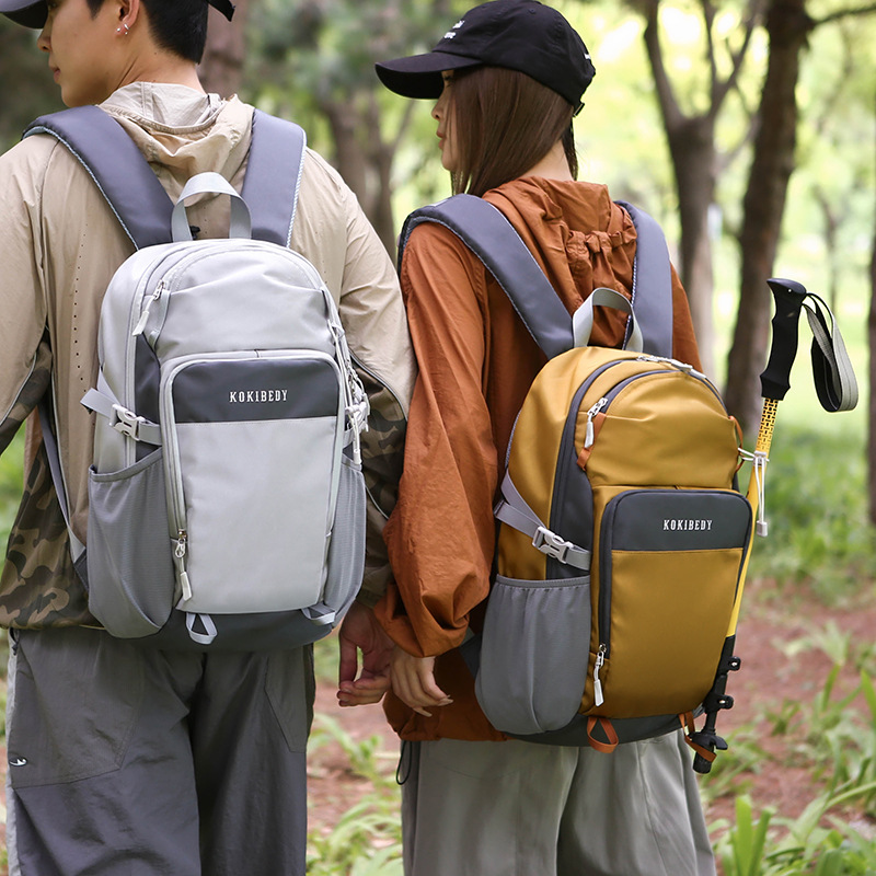 26 New Cross-Border Casual Style Double-Back Men's Backpack Large Capacity Simple Commuter Laptop Bag for Middle and High School Students