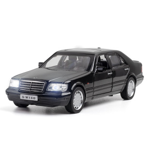 # (Bulk) Simulation 1: 32 Tiger Head Running S-W140 Alloy Classic Car Model Ornaments Toys Cross Border
