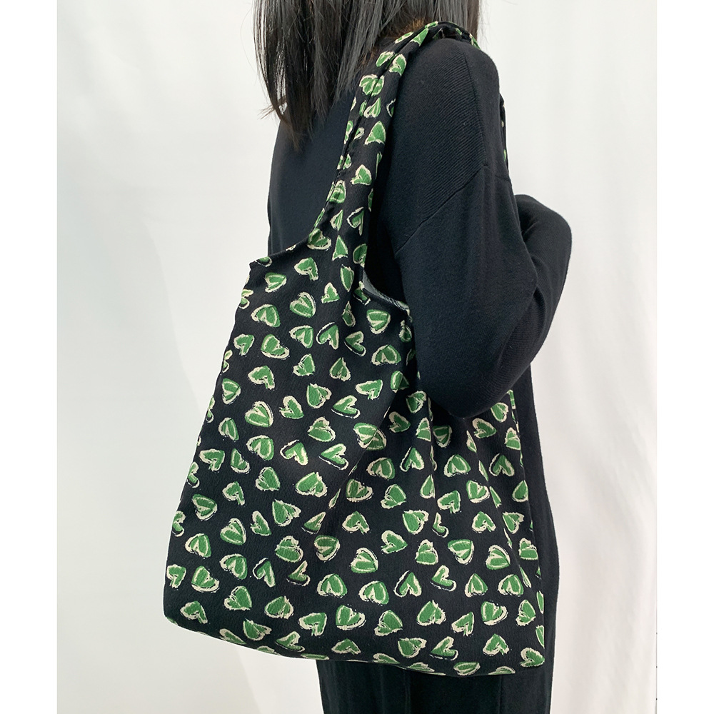 Zhang Ruonan con la bolsa de lona de hombro blanco Bahe bolsas de tela japonesas de estilo de literatura de otoño y invierno estudiantes bolsas de terciopelo