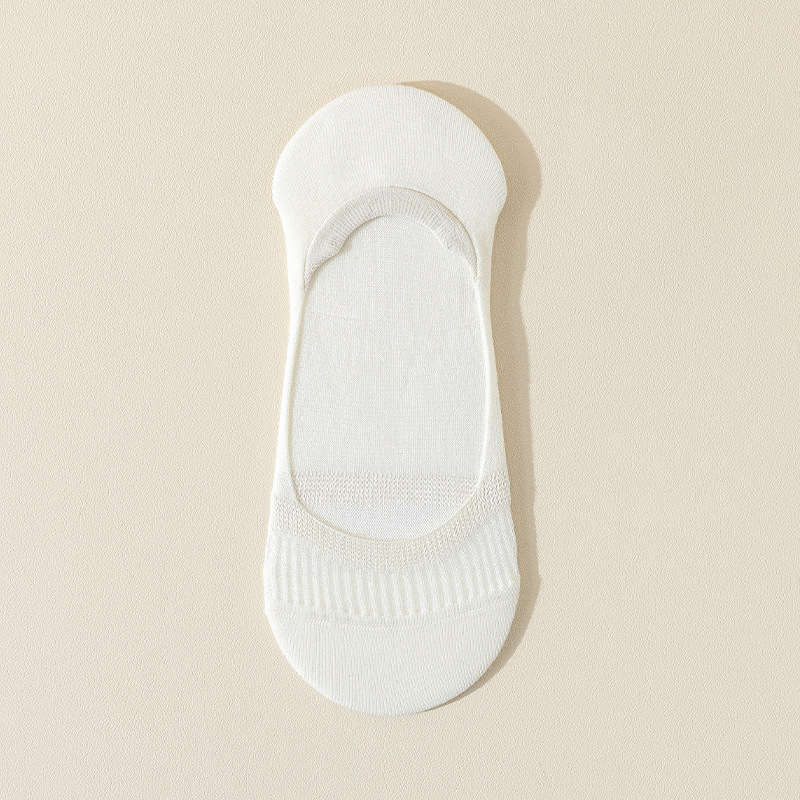 Calcetines de barco, boca baja, calcetines invisibles, mujeres, verano, malla fina, silicona transpirable, tacones altos antideslizantes, calcetines cortos, calcetines Zhuji