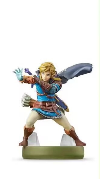 アニメゼルダの伝説リンクフィギュアカーセルブレスオブザワイルド涙の王国モデルおもちゃ装飾品人形|undefined