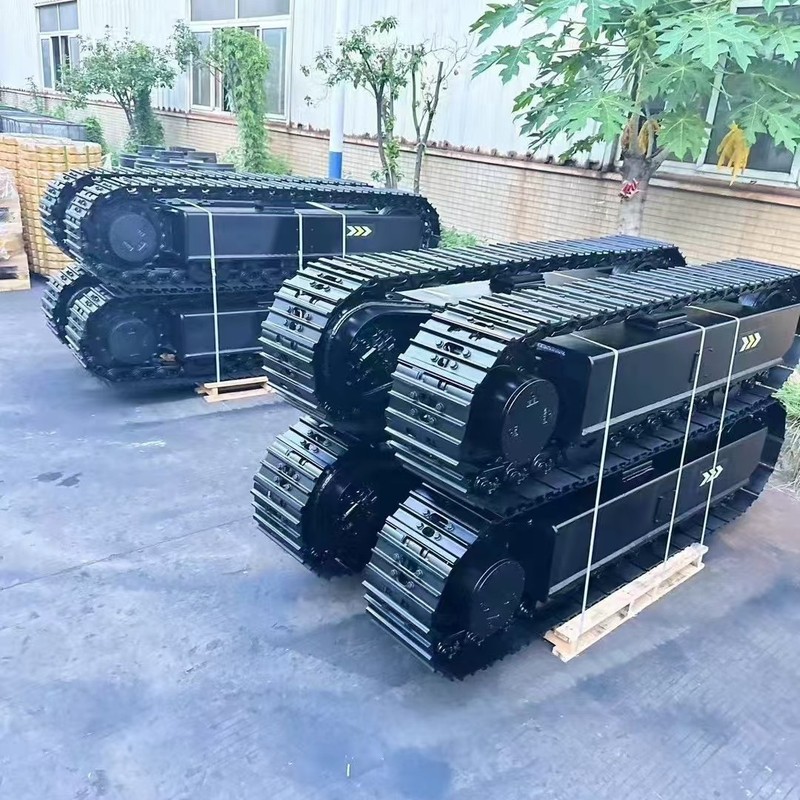 电动液压履带底盘动力强劲适应大载重履带底盘履带设计行驶更平稳|undefined