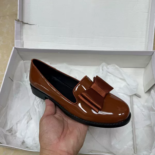 A brown