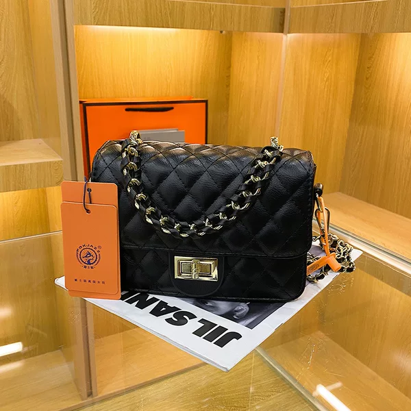 2026 Spring New Trend Live Broadcast Hot-Selling Single Shoulder Bag Korean Style Simple Chain Large Capacity Fashion Crossbody Goddess Bag