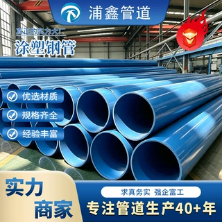 给排水双环氧涂塑钢管消防矿用内外复合钢管法兰连接涂塑钢管