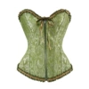 Lace zipper grass green