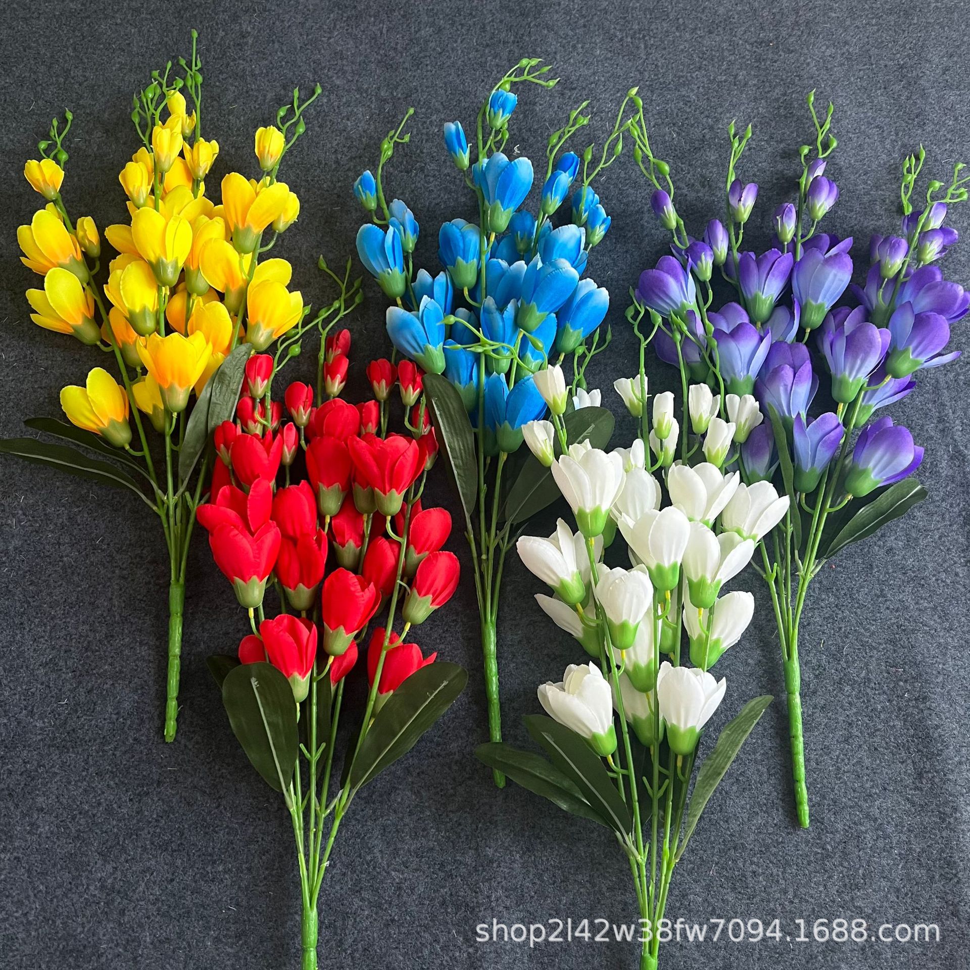 Nuevo ramo de magnolia de cinco ramas de estilo europeo, flores artificiales de seda para salones de boda y decoración del hogar, flores artificiales, flores falsas, hortensias