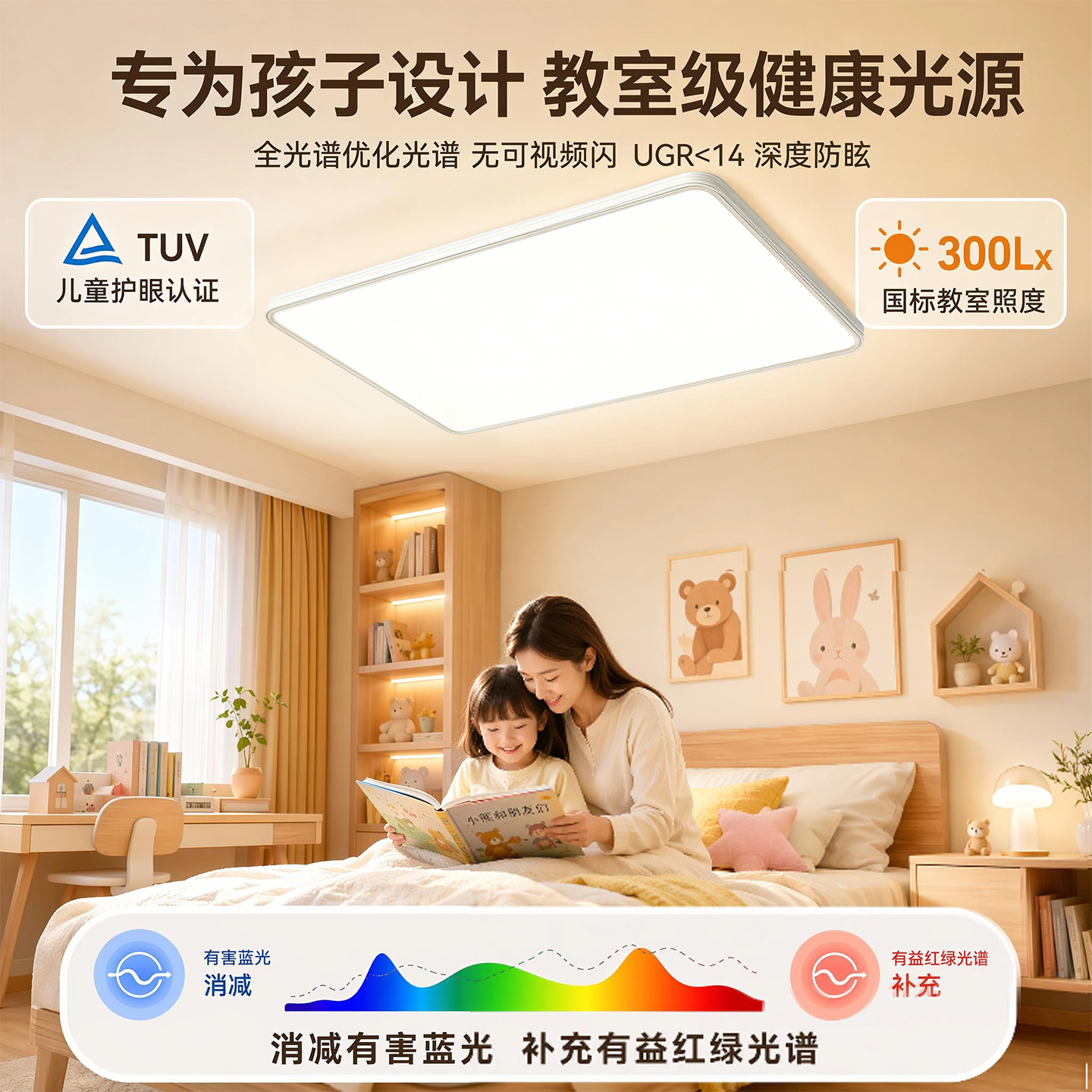 Lámpara de dormitorio con protección ocular, lámpara de techo led ultrafina, lámpara de balcón minimalista moderna, lámpara de estudio para pasillo, lámparas Zhongshan