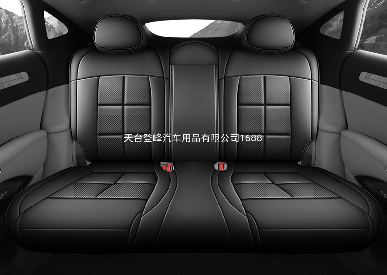 Car Seat Covers Suitable for Zhiji L6 Mg Im5, Full Surround Cushions, All-Season Full Leather Interior Accessories Seat Covers